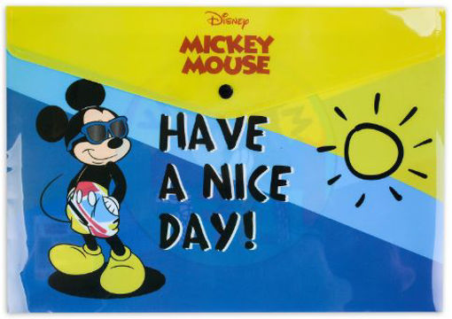 Picture of MICKEY BUTTON FOLDER A4